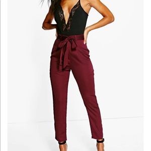 VELVET HIGH WAISTED PANTS😍